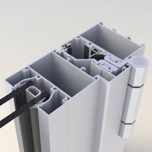 Gençer G60 Vitrin Doğrama Sistemi